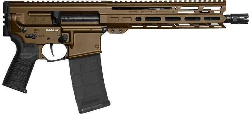 CMMG Dissent MK4 Midnight Bronze .300 AAC Blackout 10.5″ Barrel 30-Rounds No Brace
