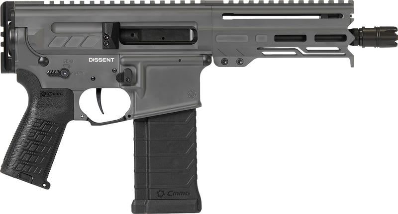 CMMG Dissent MK4 Tungsten 5.56 6.5″ Barrel 30-Rounds No Brace
