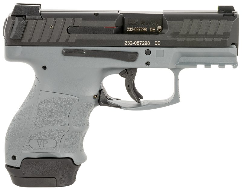 Heckler and Koch VP9SK Gray 9mm 3.39″ Barrel 12/15-Rounds Fixed Sights