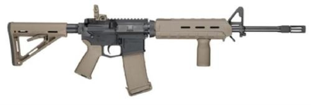 Smith & Wesson SW M&P15 5.56, Magpul MOE Mid Length, Flat Dark Earth, 30rd Mag Smith and Wesson