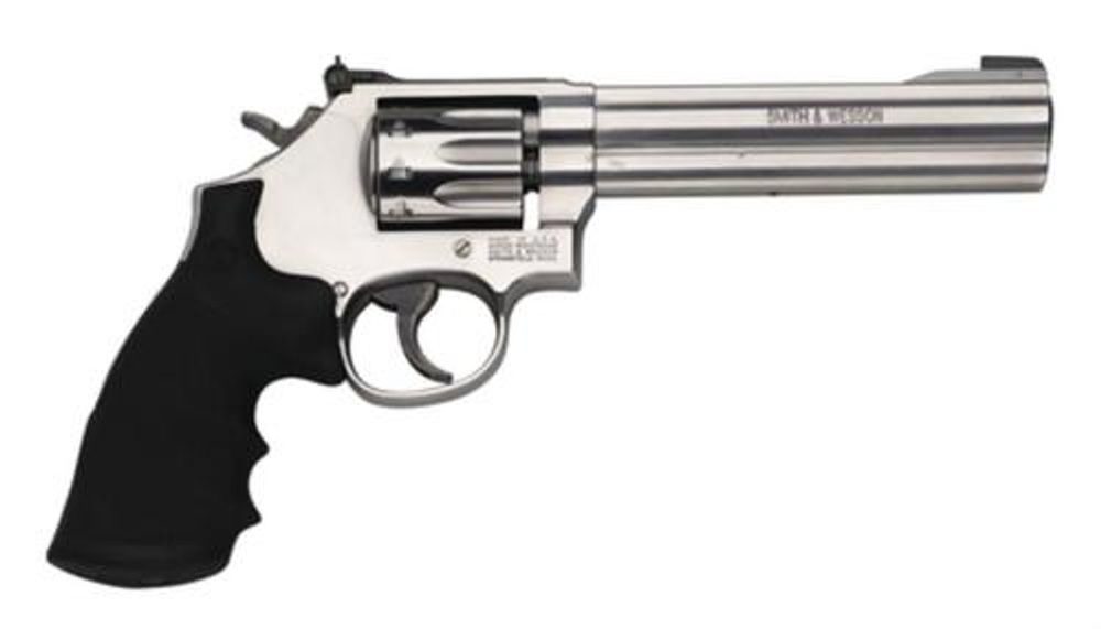 Smith & Wesson 617 K-22 Masterpiece 22LR 6″ Barrel Houge Rubber Grip 10rd Smith & Wesson