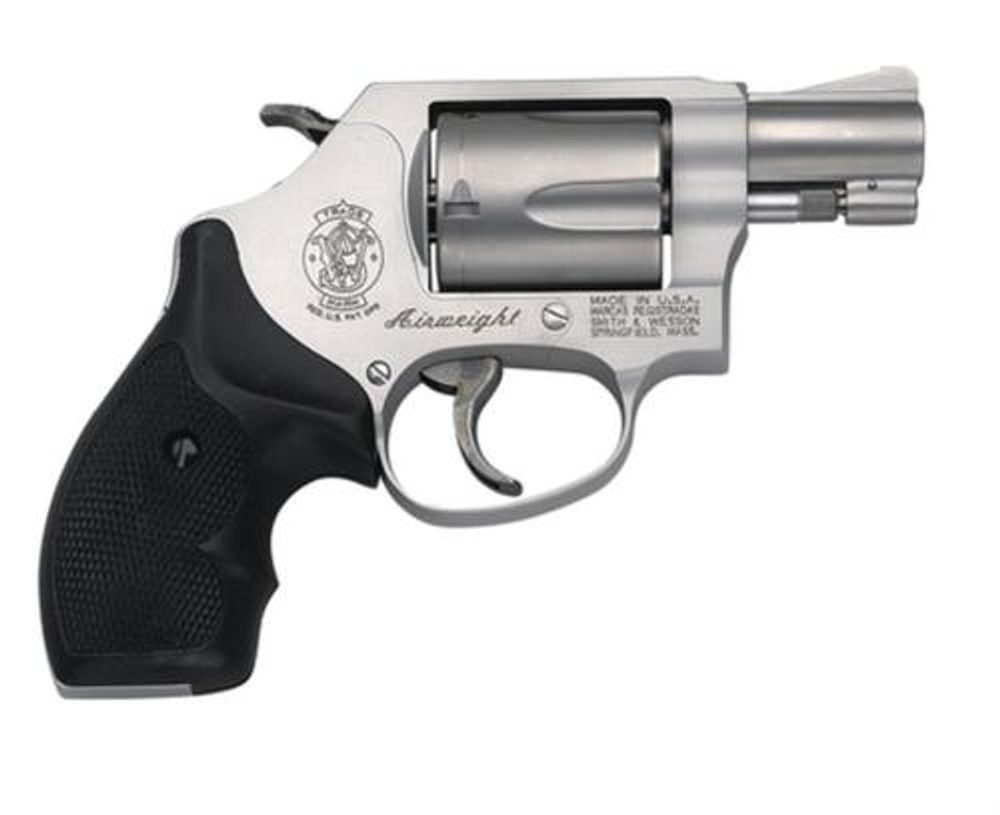 Smith & Wesson 637 Airweight .38 Spec, 1.87″, Synthetic Grip, Matte Silver Finish, 5rd Smith & Wesson