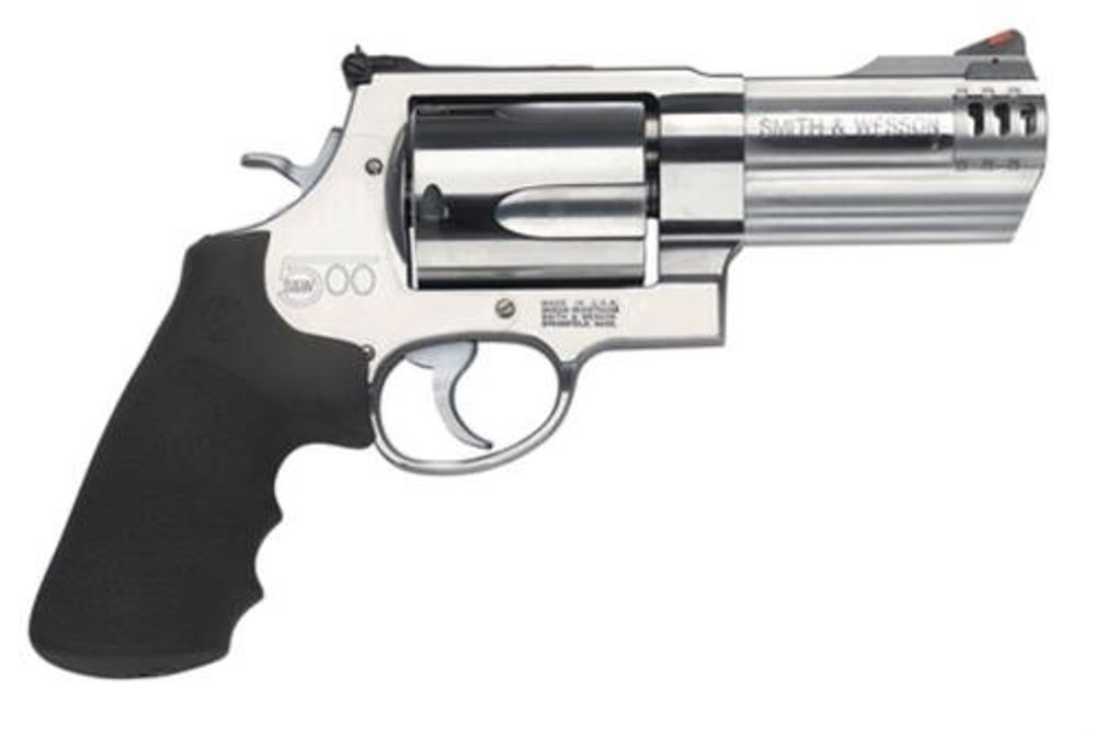 Smith & Wesson 500 500 Magnum 4″ Barrel 5rd Matte Stainless Finish Smith & Wesson