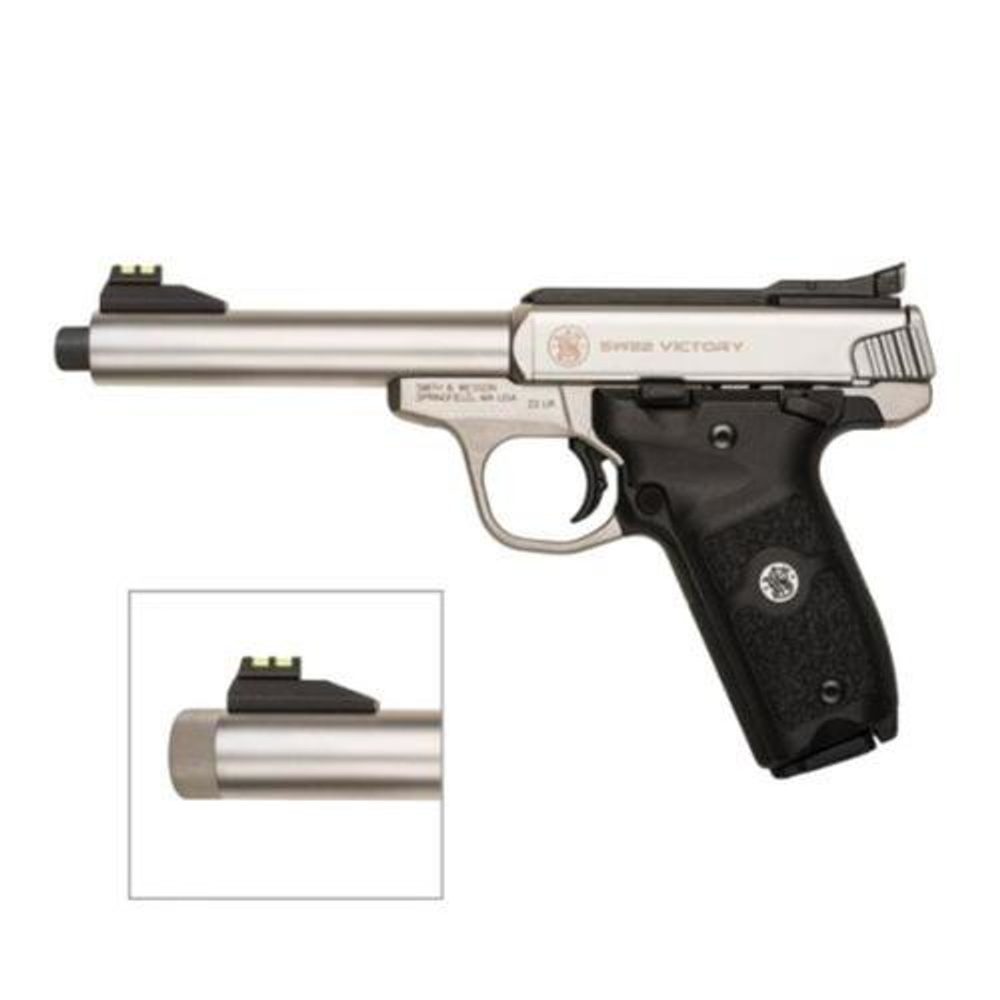 Smith & Wesson SW22 Victory 22LR, 5.5″ Threaded Barrel, 10rd Smith & Wesson
