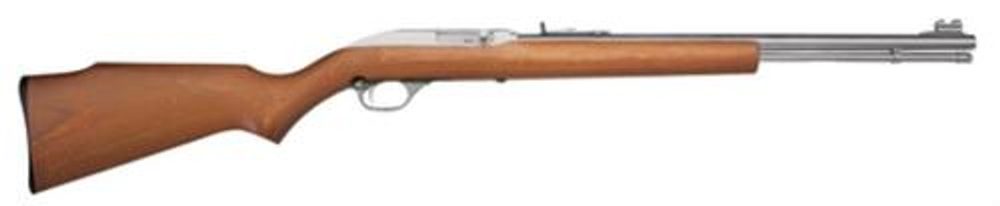 Marlin Model 60 22 LR 19 SS Finish Hardwood Monte Carlo Stock 14 Round Marlin