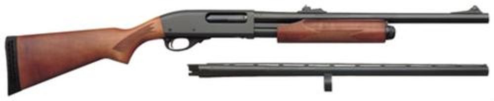 Remington 870 Exprs Super Mag Combo Pump 12 Gaa 26/20 3.5/3 Wood Stock Black Remington