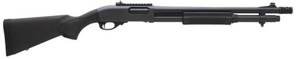Remington 870 Express Tactical 12 Ga 18.5″ Barrel, Ghost Ring Sights, 6rd Remington