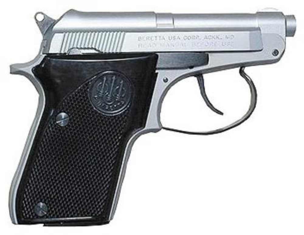 Beretta Model 21 Bobcat, 22LR, 2.4″ Barrel, 7rd Mag, Stainless Finish Beretta