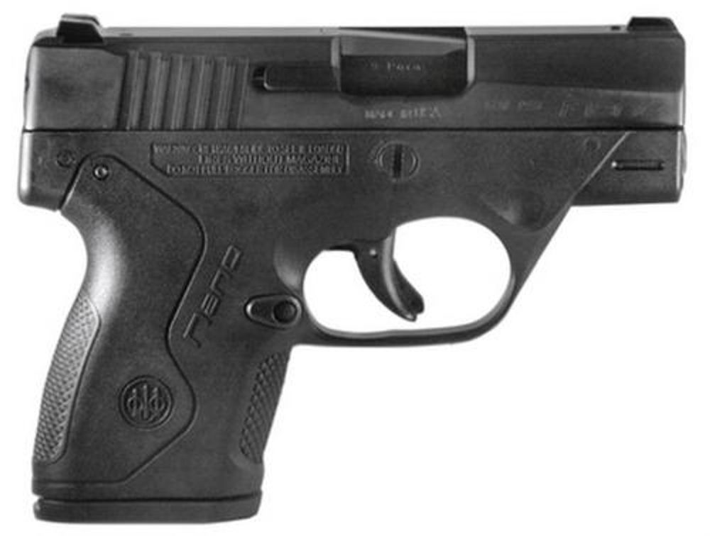 Beretta Nano 9mm, 3″ Barrel, Pronox Finish, 6rd Mag Beretta