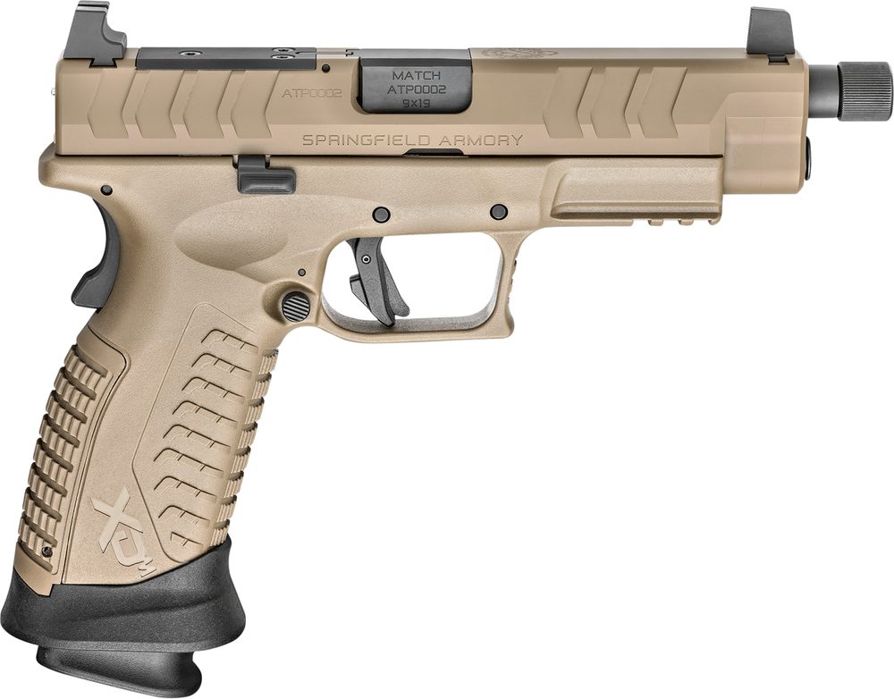 Springfield XDM Elite OSP 9mm, 4.5″ Threaded Barrel, Suppressor Sights, Flat Dark Earth, 2x 22rd Springfield Armory