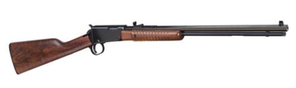 Henry Pump 22LR 20″ Octagon Barrel, Walnut Stock Henry Repeating Arms