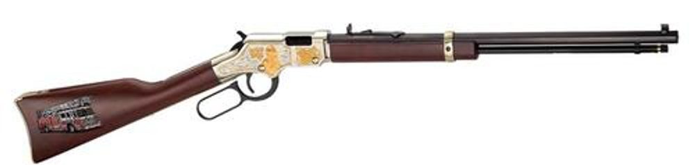 Henry Golden Boy Fireman Lever 22 LR 20″ Barrel, Wood Stock Blued, 16rd Henry Repeating Arms