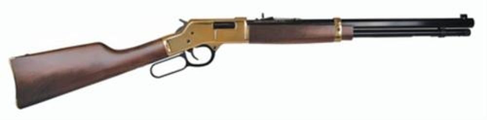 Henry Big Boy, Lever Action, 357 Magnum, 20″ Octagon Barrel, Brass Receiver, Blued, Black, Walnut Stock, Adjustable Sights, 10 Rounds Henry Repeating Arms