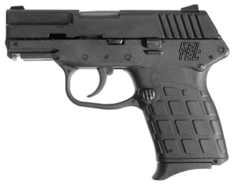 KelTec 9mm Blue Slide Black Grip Kel-Tec