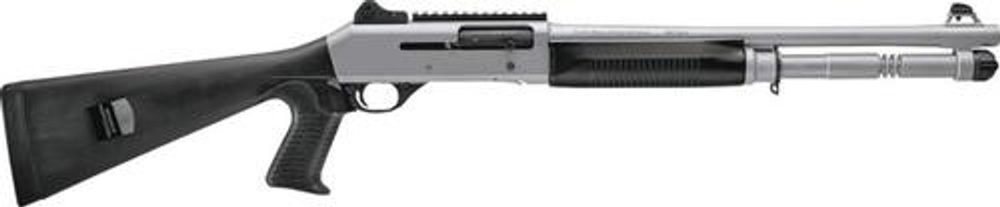 Benelli M4 H2O Titanium Cerakote Pistol Grip Ghost-Ring Sight, Rd 12 Ga, 5 rd Benelli