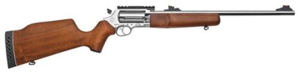 Rossi Circuit Judge .45 Colt/410 Ga, 18.5″ Rifled Barrel, SS Finish, Wood Monte Carlo Stock, 5rd Rossi