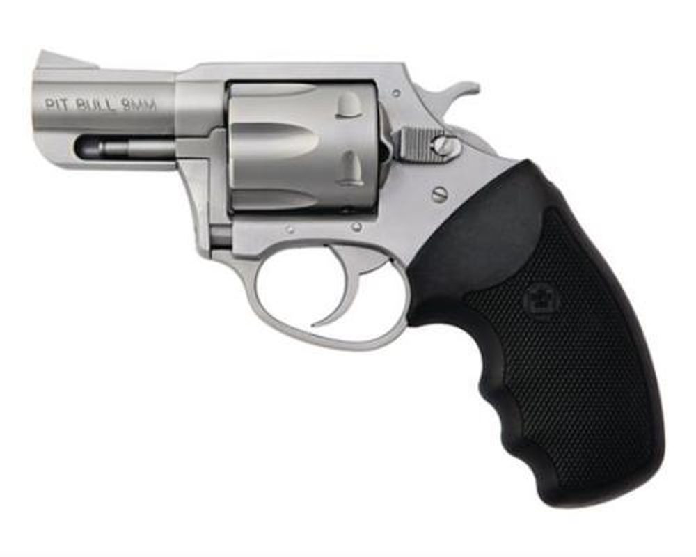 Charter Arms Pitbull 9mm, 2″ Barrel, Stainless, 5rd Charter Arms