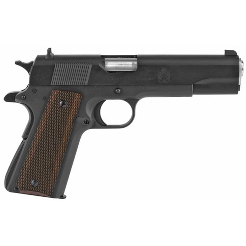 Springfield 1911 Defender Mil-Spec 45 ACP 5″Barrel Wood Grip Black Parkerized Carbon Steel Slide, 7rd Springfield Armory