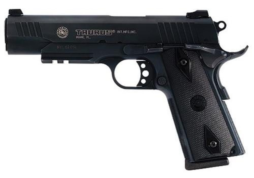 Taurus 1911 Pistol, Blue, Picatinny Rails Taurus