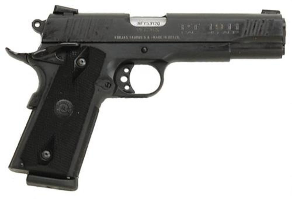 Taurus 1911 45 ACP, Blued Steel, Novak Sights, 8 Rnd Mag Taurus