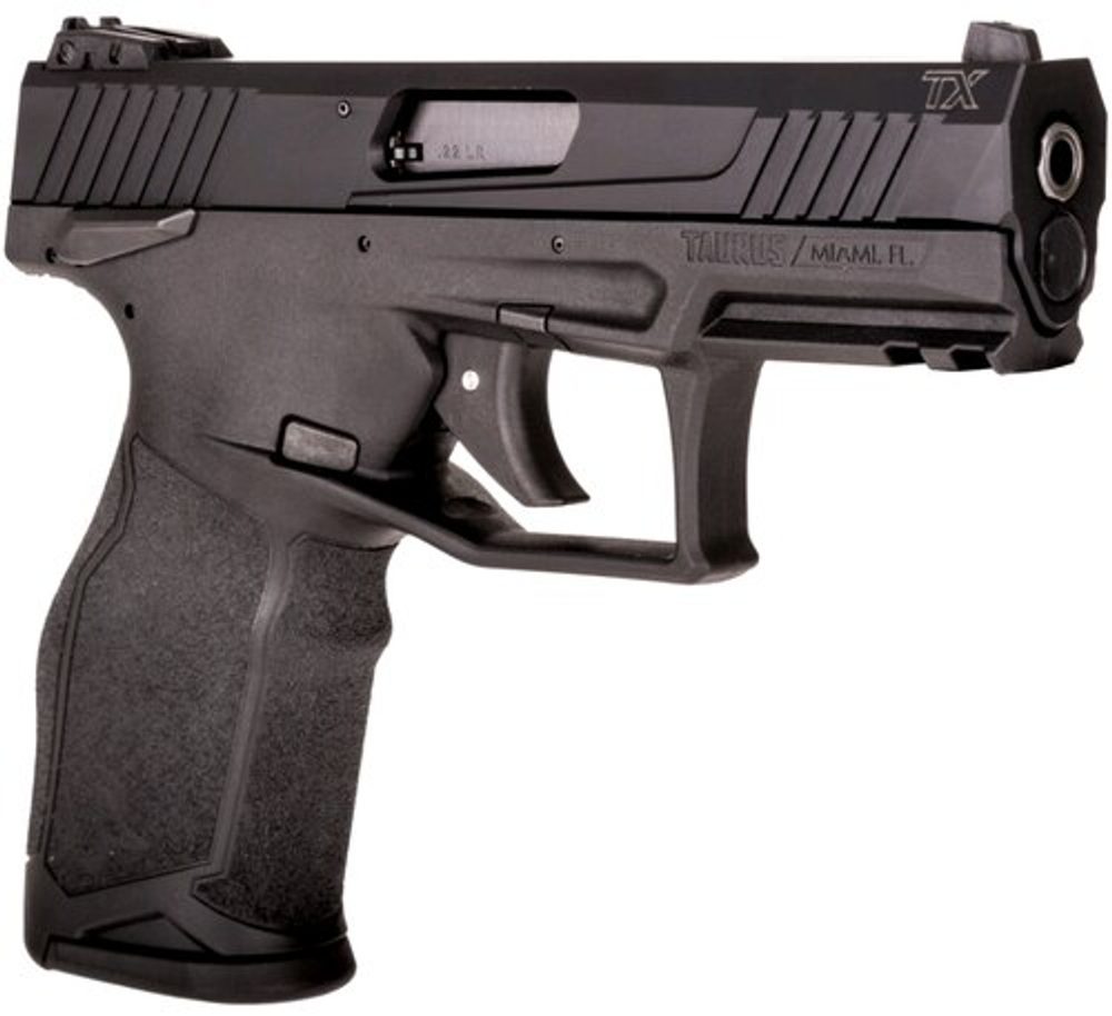 Taurus TX22 22LR, 4.1″ Barrel, Black, 16rd Mag Taurus