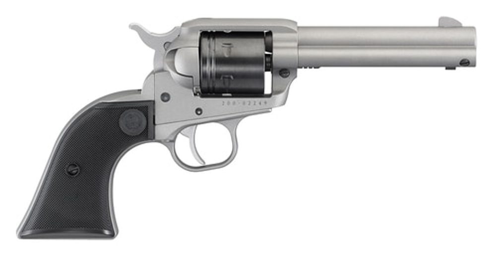 Ruger Wrangler, .22 LR, 4.62″ Barrel, 6rd, Silver Ruger