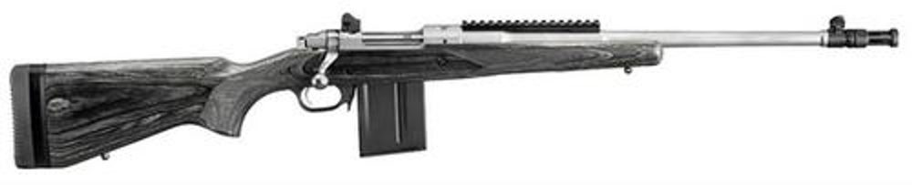 Ruger Gunsite Scout Rifle, 308, Matte SS, 10 Round Mag 18″ Ruger