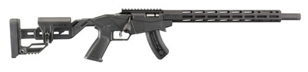 Ruger Precision Rimfire .22 Win Mag 18″ Barrel, Synthetic Adjustable Black Stock, 15rd Mag Ruger