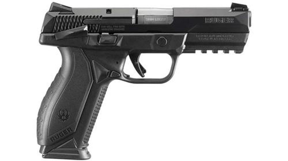 Ruger American Duty Model 9mm, 4.2″ Barrel, Manual Safety, 17rd Ruger