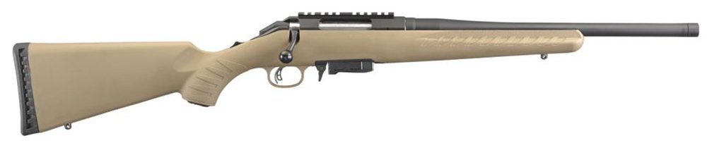 Ruger American Ranch Bolt 7.62×39 16″ Barrel Synthetic Flat Dark Earth Stock Ruger
