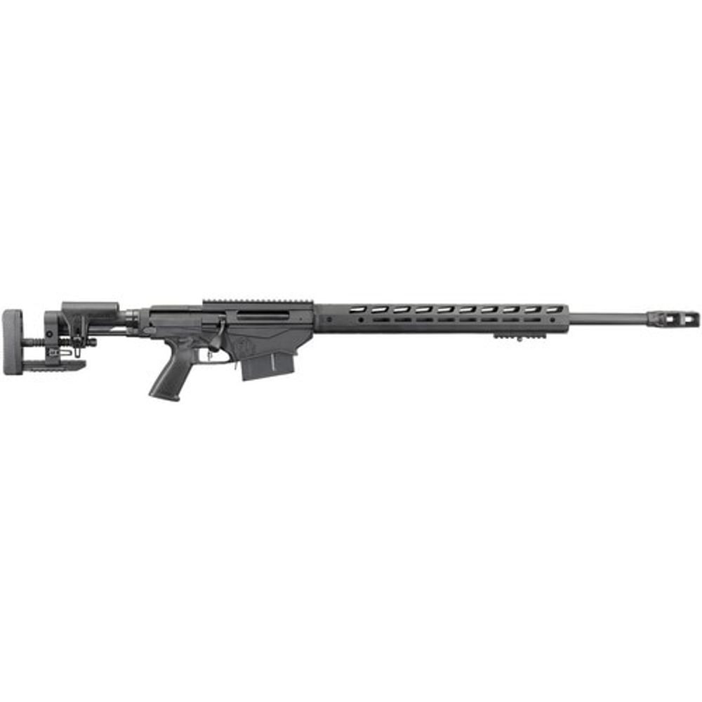 Ruger Precision Rifle, .338 Lapua Magnum, 26″ 5R Barrel, 5rd Mag, Black Ruger