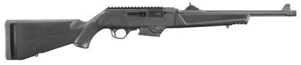 Ruger PC9 Carbine 9mm 16″ Fluted Synthetic Aluminum Chassis 10rd CA/NY Compliant, Not threaded Ruger