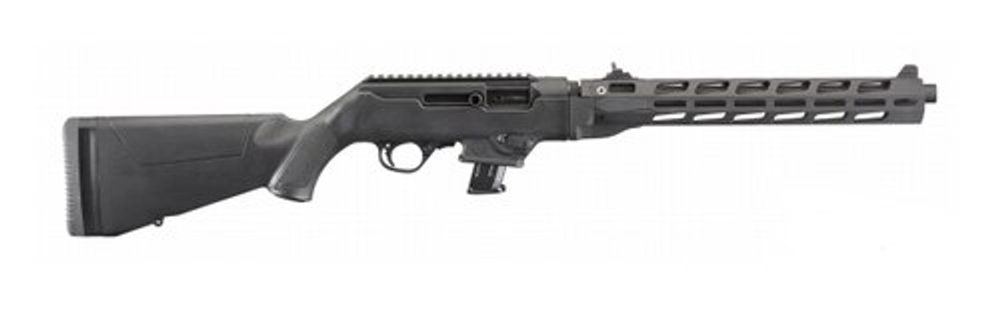 Ruger PC Carbine M-Lok 9mm, 16″ Black Hardcoat Anodized, SR Series Mag, *CA Compliant* 10rd Mag Ruger