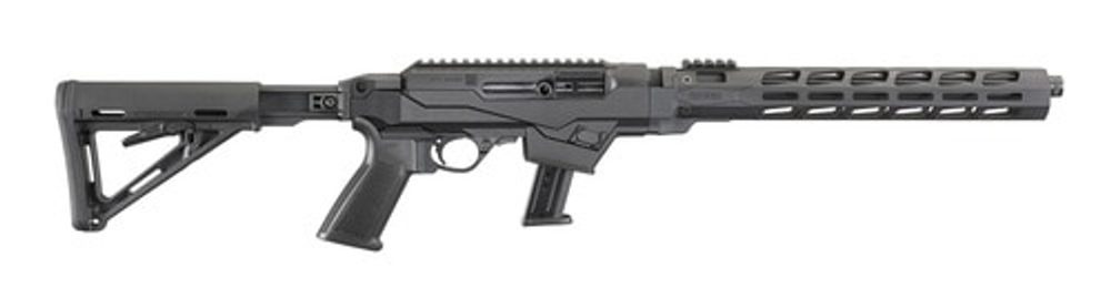 Ruger PC Carbine No Sights 9mm, 16″ Barrel, Threaded and Fluted, M-LOK Handguard, 17rd Mag Ruger