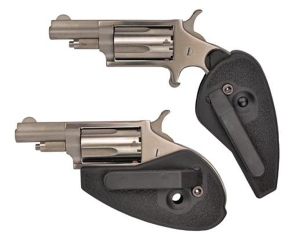 NAA HGM 22 Holster Grip 22 Mag 1.62″ 5rd Black Holster Grip SS North American Arms