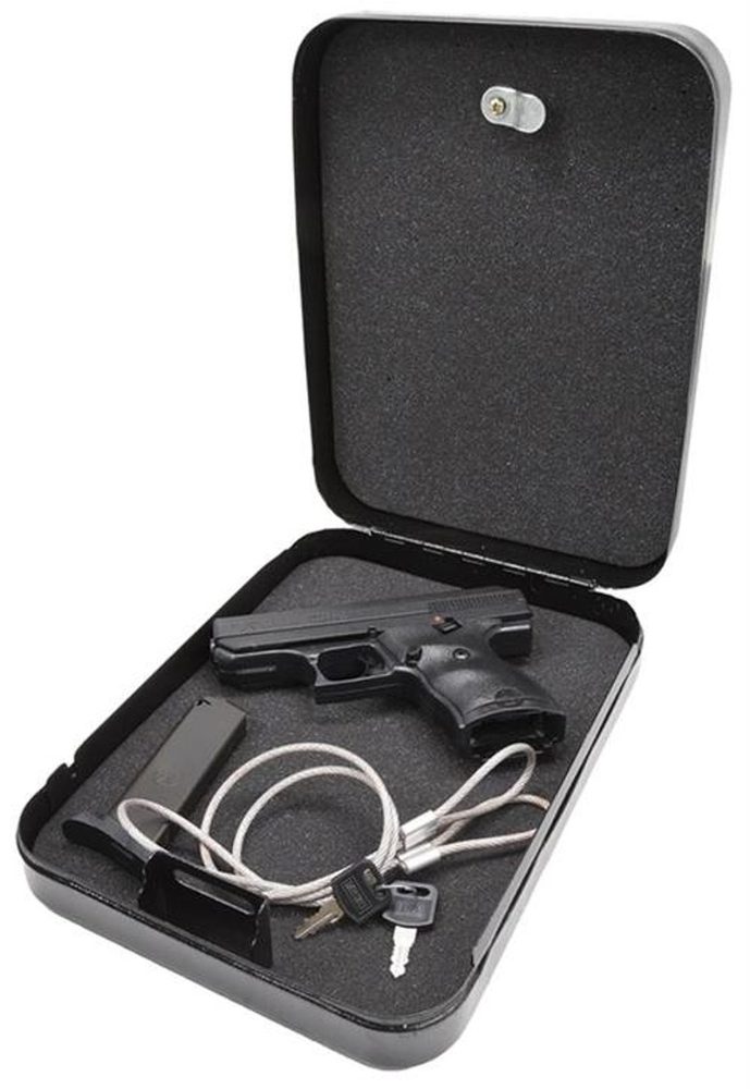 Hi-Point Home Security Pack 9mm Handgun 3.5″ Barrel, Black Poly, Lock Box, 8rd Hi Point