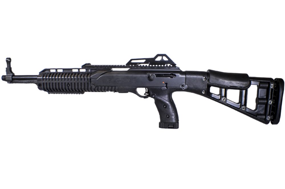 Hi-Point Carbine 10mm, 17.5″ Barrel, Black, Skeletonized Target Stock, Adjustable Sights, 10rd Hi Point