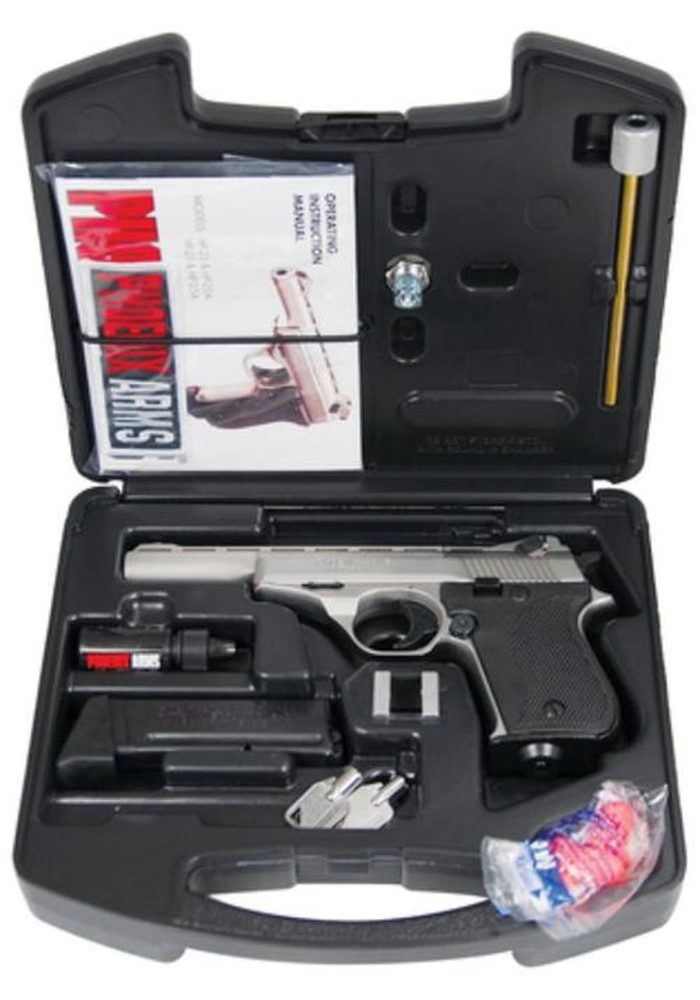 Phoenix Range Kit, Nickel Finish, 5″ Barrel, 22LR Phoenix Arms