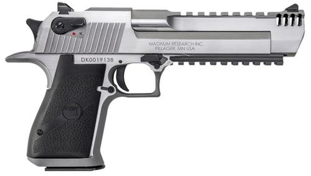 Desert Eagle Mark XIX .50 AE, 6″ Barrel, SS, Muzzle Brake, 7rd Mag Magnum Research