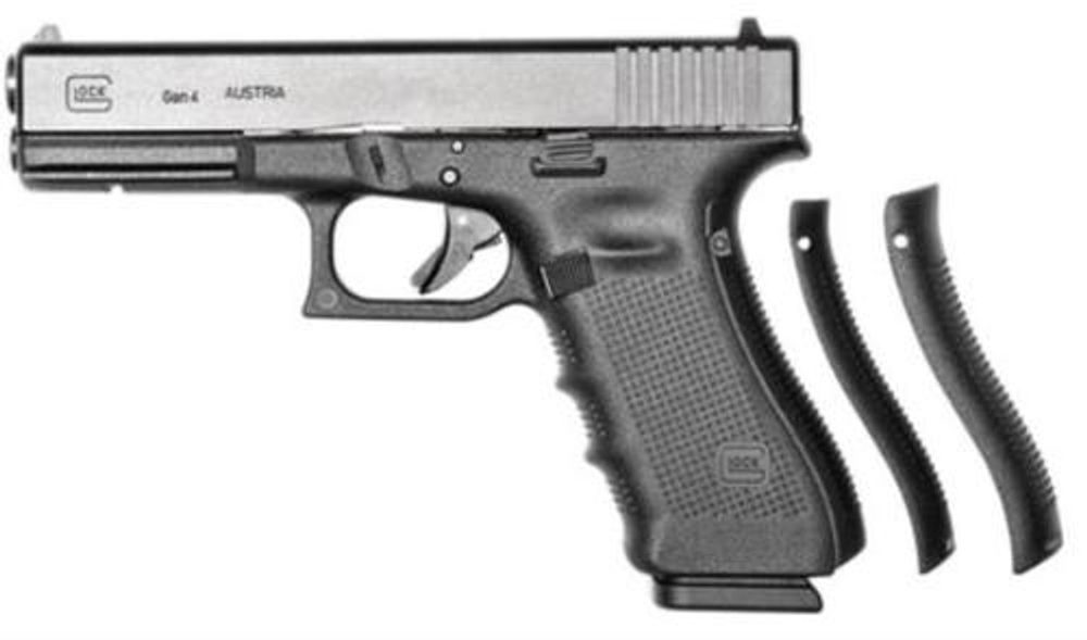 Glock 17 Gen4 Full Size, 9mm, 4.49″ Barrel, Polymer Frame, Matte Finish, Fixed Sights, 3x 17rd Mags Glock