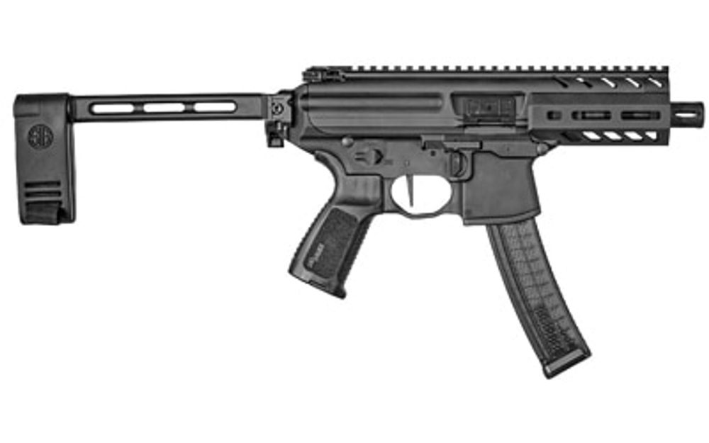 Sig MPX K Pistol 9mm, 4.5″ Barrel, Folding Brace, Black, 35rd Sig Sauer