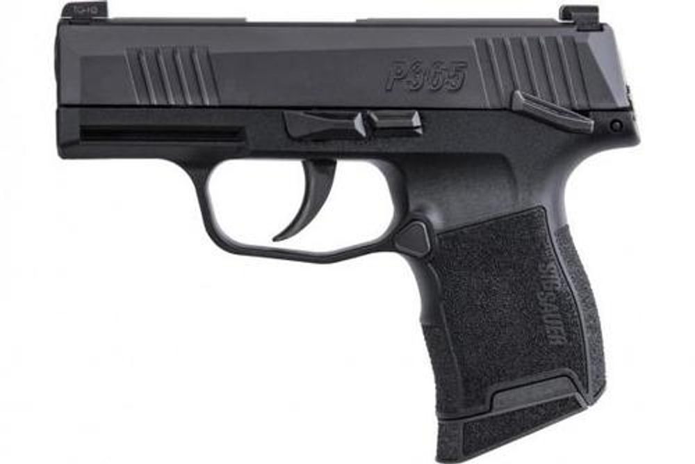Sig Sauer P365 9mm, 3.1″ Barrel, Black, X-Ray3 Night Sights, 10rd Sig Sauer