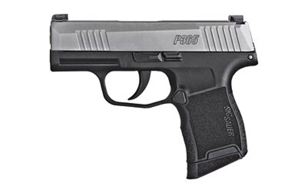 SIG P365 9mm, 3.1″ Barrel, 2-Tone, Striker, X-Ray 3, Black Grip, 2x10rd Mags Sig Sauer