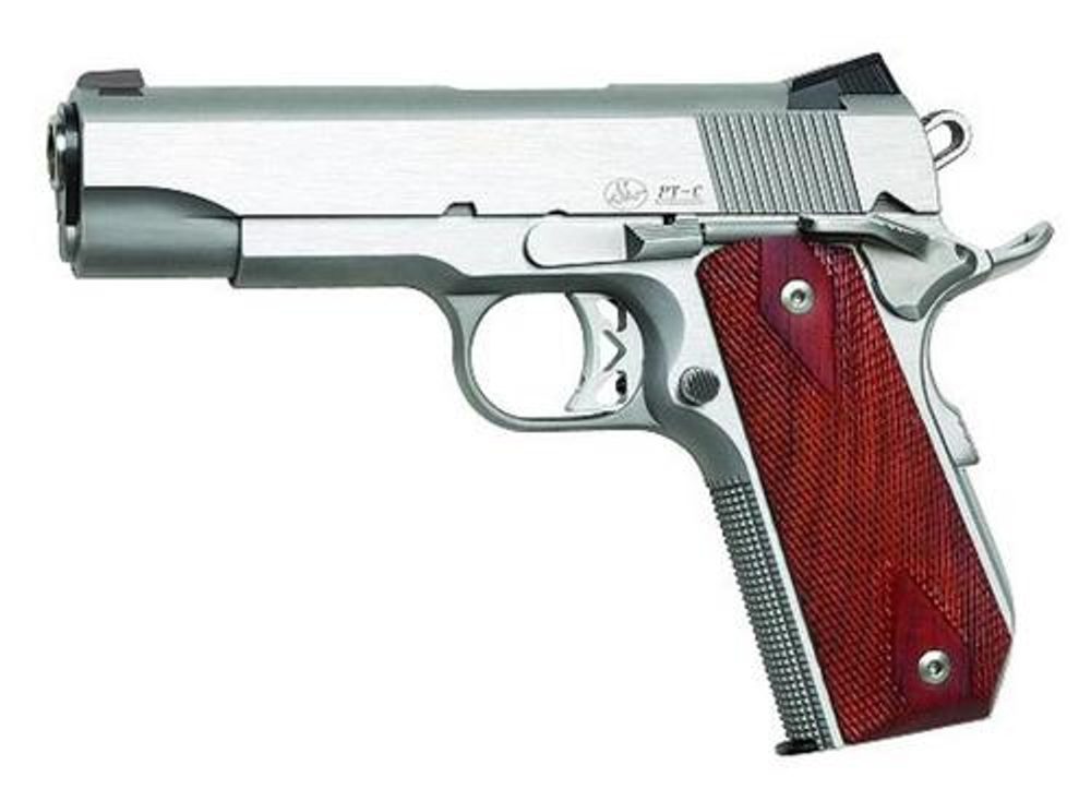 Dan Wesson Commander Classic Bobtail 45 ACP Stainless Steel Cocobolo Grips *CA Compliant* CZ USA