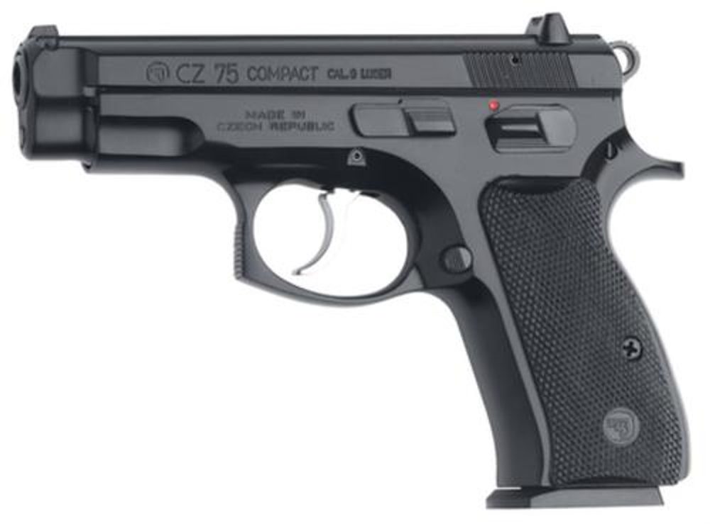 CZ 75 COMPACT cal. 9 mm Luger black polycoat 15 Rd Mags CZ USA