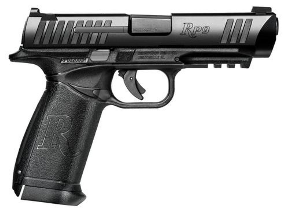 Remington RP9 9mm Pistol, Full Size, 4.5″ Barrel, Black PVD Finish 18rd Mag Remington