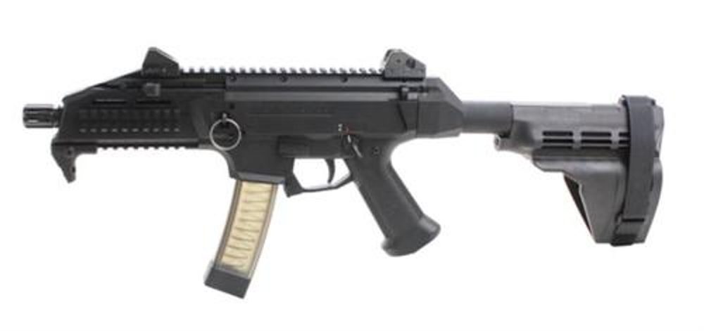CZ Scorpion EVO 3 S1 9mm Package, Pistol, Arm Brace & Adapter, 3x20rd Mags & Case CZ USA