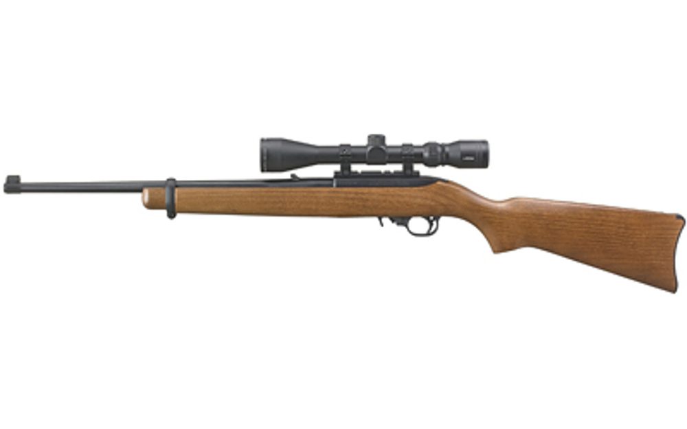 Ruger 10/22 Viridian EON 3-9×40 Scope Combo 22LR, Satin Black, Wood Ruger