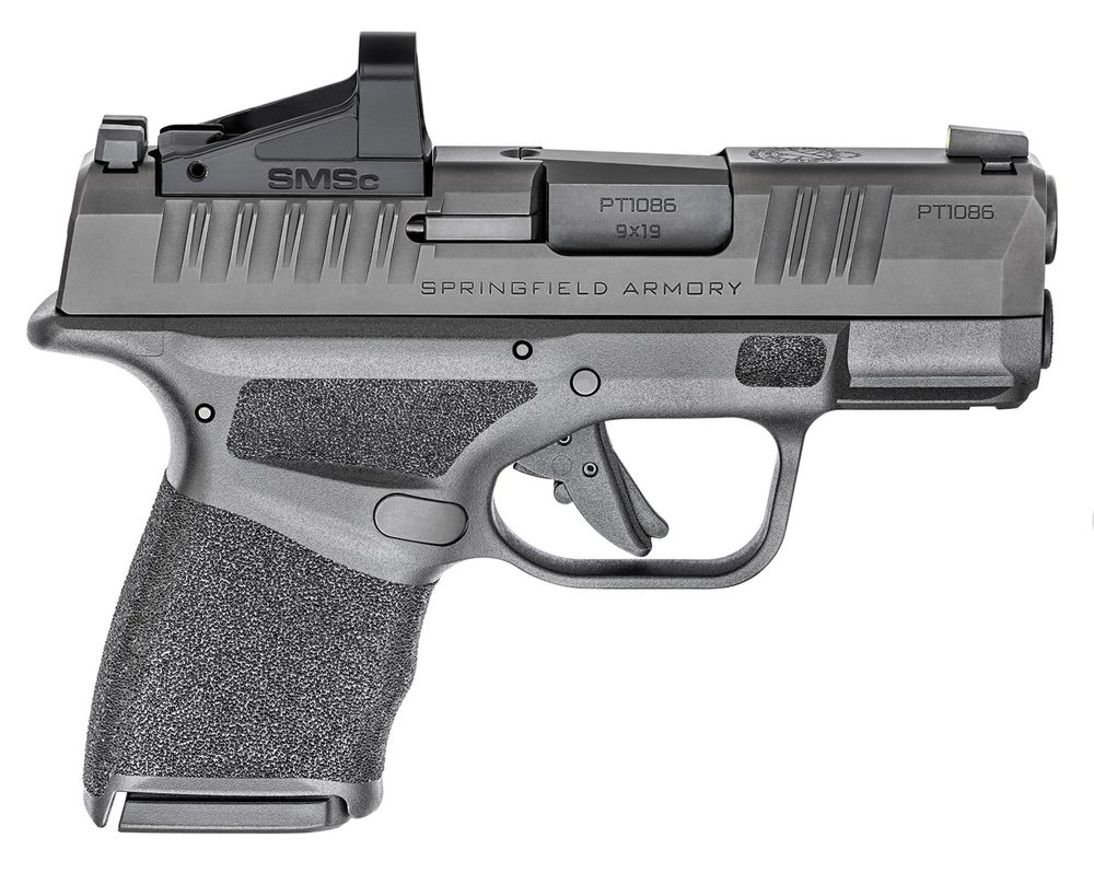 Springfield Hellcat OSP W/Shield SMSC, 9mm, 3 Barrel, Black, 11rd/13rd Springfield Armory