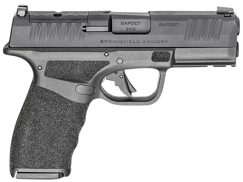Springfield Hellcat Pro 9mm, 3.7″ Barrel, NS, Includes Gear Up Package, Black, 15rd Springfield Armory